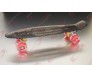 Vintage Cruiser Style Skate Boards Deck Penny Street Skateboard w/Light Up Wheel